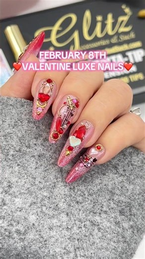 Valentine luxury in every crystal 💖✨ Save up to 50% during the Glitz Valentine Sale