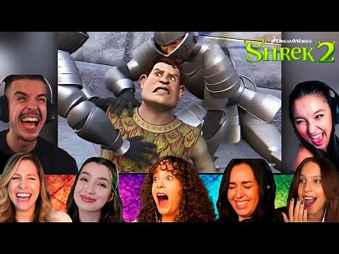 Top "SHREK KNIGHTS (COPS Parody)" Reactions | Shrek 2 (2004) Reaciton