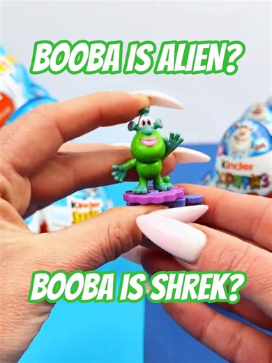 Kinder Joy Disney VS. Booba Kinder Surprise Eggs Toys Opening!