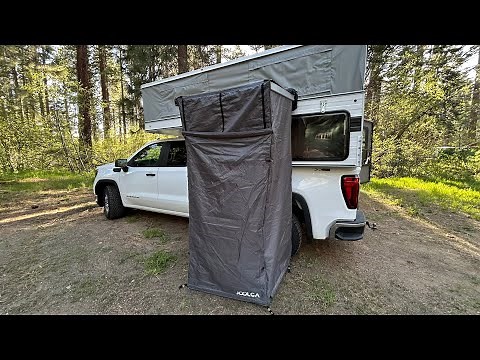 JOOLCA SHOWER TENT install video for Four Wheel Camper or All Terrain Camper