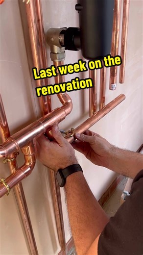 Renovation Plumbing: Connecting Boiler and Cylinder for Efficient Hot Water System