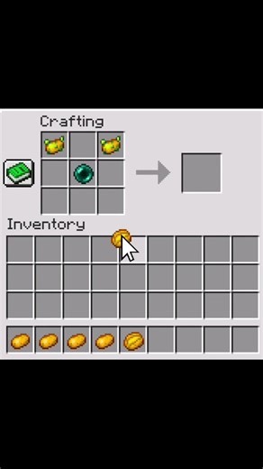 craft 119! ( potato face💀) #minecraft