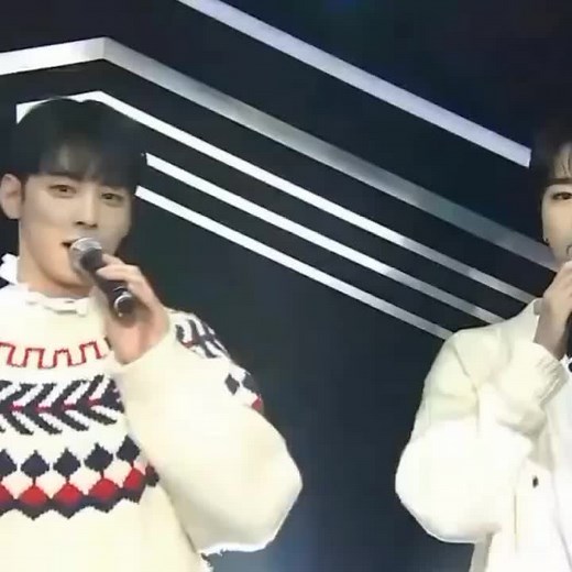 Christmas Celebration with Astro's Moonbin and Eunwoo in 2021