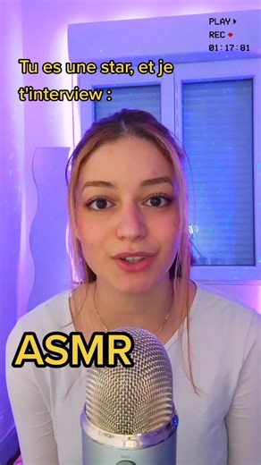 Interview asmr : 10 questions pour une star