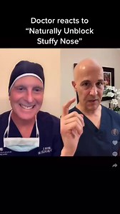 1.5M views · 6.1K reactions | #duet with @motivationaldoc does this work to unblock a stuffy nose #nose #sinus. | Dr. Brian Boxer Wachler | Facebook
