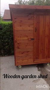 Perfect wooden garden shed 🏡