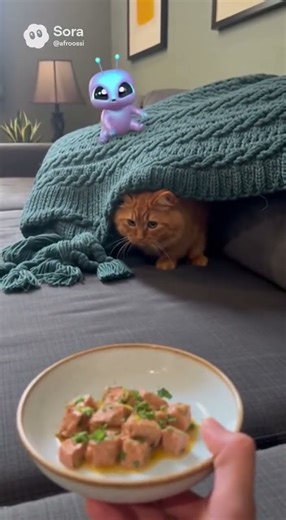 Alien Stole My Cat's Food WAR BREAKS OUT! 🍽️👊