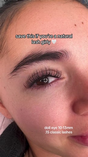 Lash Extensions Inspiration for Natural Lash Girls