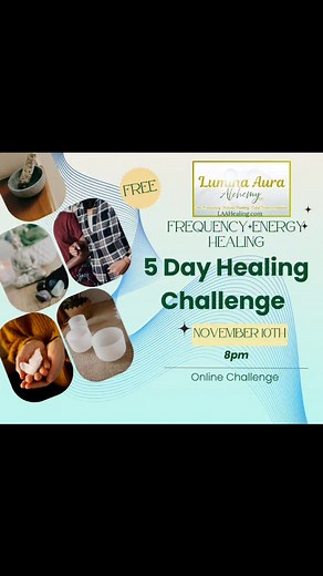 Starts in 2 days!!! Text "Join" to (330) 552-8115 to join the challenge #lightworker #medium #whitelight #frequency #November Lumina Aura Alchemy LLC | Felisa Massey | Facebook