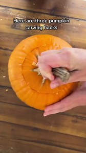Hoping you find at least one of these pumpkin carving tips useful! 🎃 #pumkin #pumpkincarving #halloweendecor #tipsandtricks #viralvideo | Live Composed