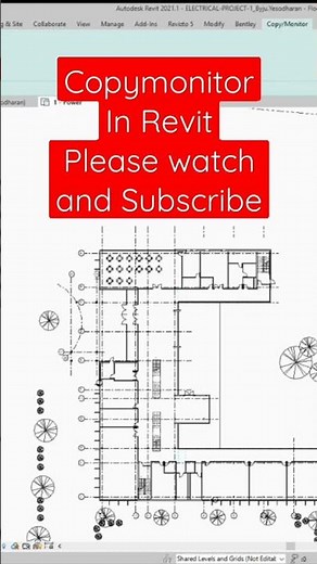 Copy monitoring-Revit