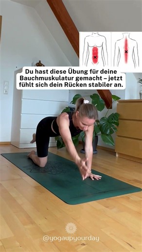 Diese Übung stärkt Rücken & Bauch gleichzeitig | Core & Rückentraining