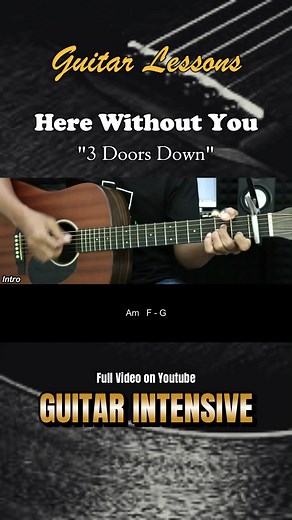 Here Without You - 3 Doors Down - Easy guitar lessons for beginners / tutorial chord gitar mudah #herewithoutyou #3doorsdown #herewithoutyou3doorsdown #guitarlessons #guitarlesson #guitarlessonsforbeginners #guitar #guitartutorial #tutorialgitar #chord #chords #chordgitar #chordeasy #chordgitarmudah #easychords