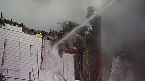 Paterson firefighters battle four-alarm blaze live on TV