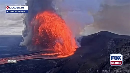 Hawaii’s Kilauea Volcano Resumes Activity, Sends Fountain Of Lava Into The Air