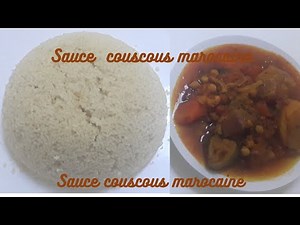 Couscous Marocain à la viande et légumes