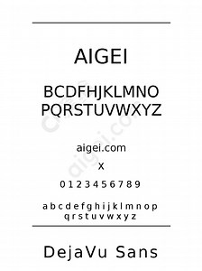 DejaVu Sans字体下载 - 字体_ttf素材 免费下载 - 爱给网