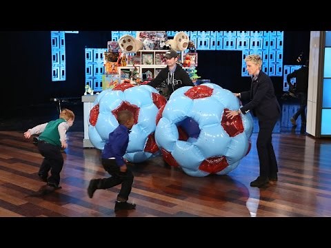 Ellen's Adorable Toy Testers