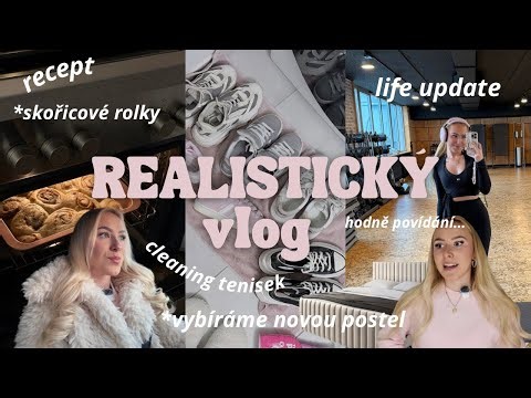 realistický vlog 💬 | vybíráme postel, recept na skořicové rolky & klidný den se mnou