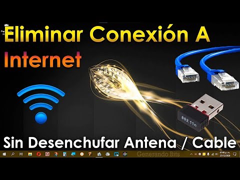How to disable internet connection without unplugging Ethernet cable or USB Wi-Fi antenna in Windows