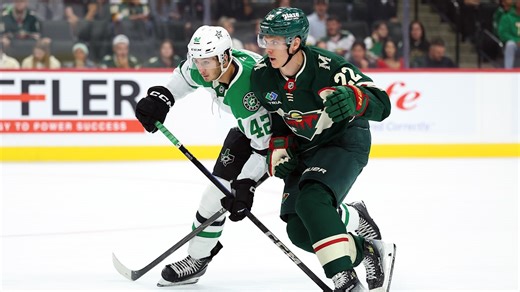 Wild swap rookies in the line-up as they take on the Los Angeles Kings
