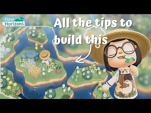 How to Build a Swamp (Springcore Edition) | Animal Crossing: New Horizons