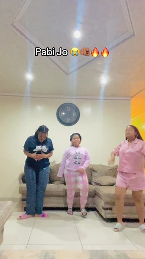 Pabi Cooper Dance Challenge Trio with Cousins | South Africa TikTok