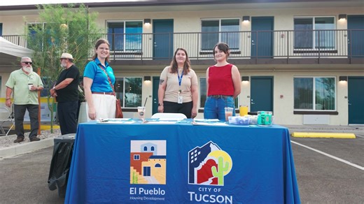 2.7K views · 46 reactions | Tucson Mayor Regina Romero, City of Tucson Housing & Community Development, Old Pueblo Community Services, and Tucson Ward 3 City Council Office of Kevin Dahl celebrated the ribbon cutting of the Amazon Motel on Sept. 16, 2025. The facility will provide 30 studio apartments of permanent supportive housing for individuals experiencing unsheltered homelessness. | City of Tucson - Government | Facebook