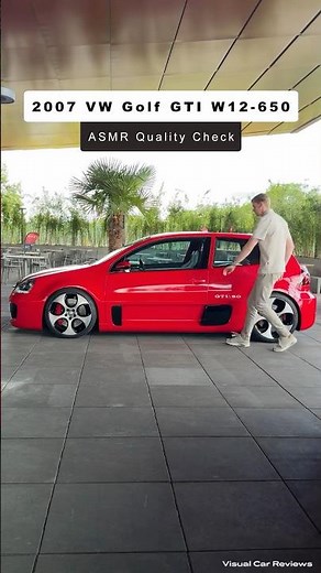 VW Golf GTI W12-650 sound & ASMR! 🔥
