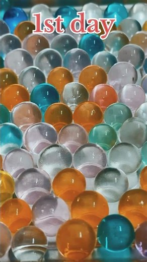 100 Hours Of Orbeez Shrinking Experiment 🤯😱 #shorts #ytshorts #timelapse #orbeez #experiment #viral