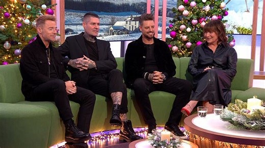 Boyzone reunite for 'very exciting' performance