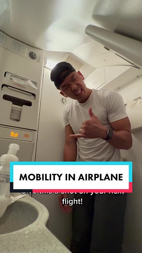 Airplane mobility tips! #runners #mobility #airplane #running #athletes #movement #hybridathlete