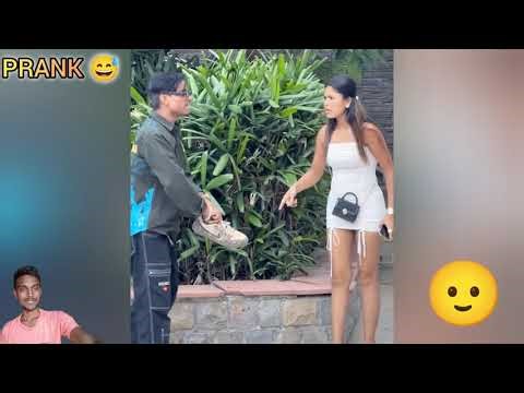 लड़की के ऊपर Toilet कर दिया || Prank On Cute Girl 😅