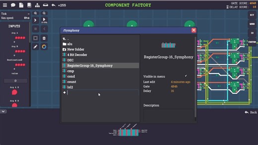 [Turing Complete savebreaker] Symphony 3 alu