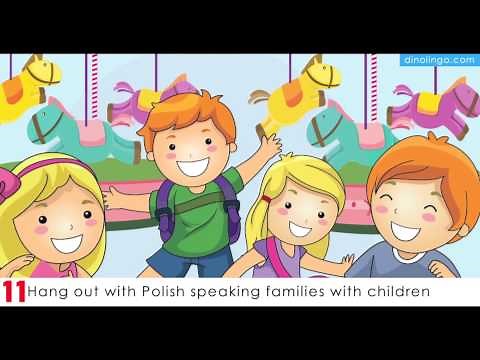 Teach kids Polish - 15 Ways for children to learn Polish - Dinolingo