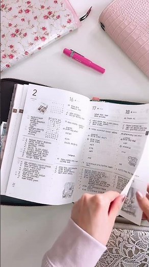 A5 Take A Note Planner Minimal Bullet Journal Flip #bulletjournal #handwriting #plannerflipthrough