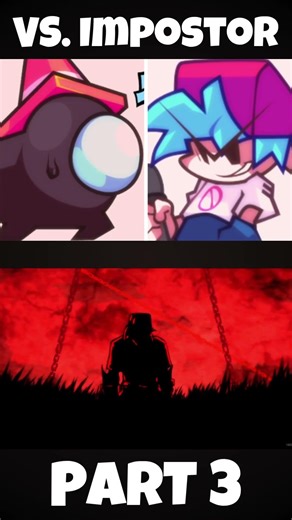 FNF - VS. Impostor: Fainted Taste [PART 3] (FNF MOD) #shorts