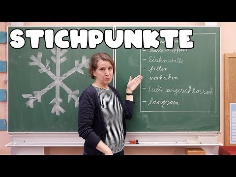 Deutsch - Stichpunkte (Grundschule)