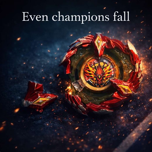 Phoenix Wing gave everything in this battle… Today he took damage, but legends aren’t built without scars. 🥀 Real bladers know — this is part of the journey. Phoenix Wing will be back. Stronger #PhoenixWing #BeybladeX #Beyblade #BattleScars #BladerLife