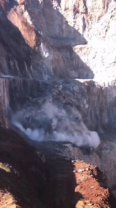 6.3M views · 1.3M reactions | Carbon dioxide gas rock breaking...