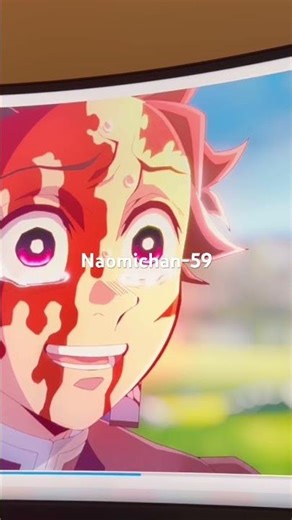 #Demon slayers l Nezuko can talk l after the fight seen l cute l