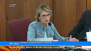 If an illegal alien is arrested, local authorities must turn him/her over to ICE. My SB 1055 is an extension of state law. It restores the rule of law. Here is my explanation notwithstanding the rude, loud, and disruptive audience. | Wendy Rogers