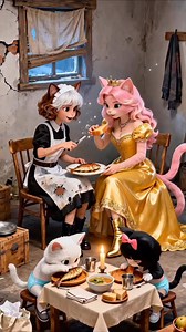 The end ✨ #cat #cats #ai #aiart #animation | Piratepawai