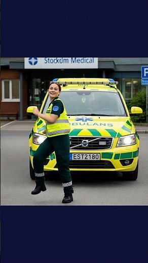 🇸🇪 Stockholm Paramedic Supports Health With Balanced Motion #dance #shorts #dancevideo
