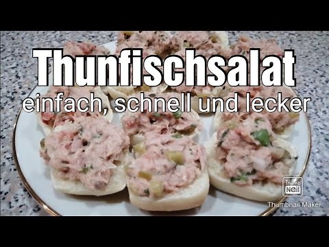 Thunfischsalat - einfach, schnell und lecker