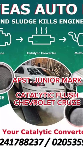 Veas Auto Fix on Instagram: "Are you experiencing rapid fuel consumption, visible to the naked eye? Does your engine lose power during acceleration? Does your engine overheat and vibrate excessively while idling? Do you notice a strong, unpleasant odor, similar to rotten eggs, when accelerating without visible smoke? These symptoms indicate a clogged or blocked catalytic converter. FLUSH YOUR CATALYTIC CONVERTER NOW !! #believe #allfollowers #allfollowersviewers #believe #allfollowersnonfollower