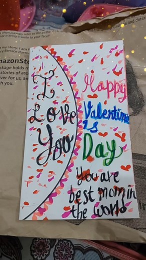 Happy valentines day my love. My daughter. Card by my lifeline. # # # # # # # # #happyvalentinesday #valentine #valentines #gift #love #mummadaughterlove❤️ #myangel #angel #lifeline #life #lovequotes | Ashima Babosa Gupta