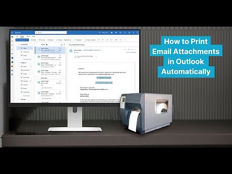 How to Automatically Print Out Outlook Attachments with ezeep Blue