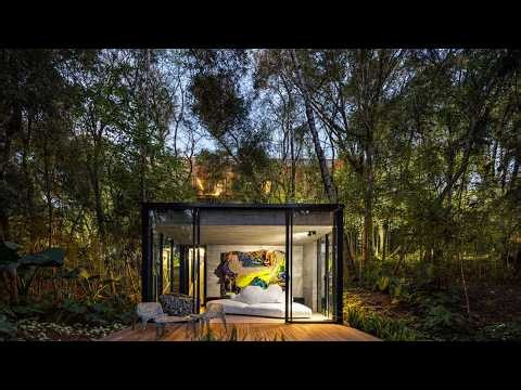 This Striking 1113m² Home in Brazil is Immersed in a Protected Forest