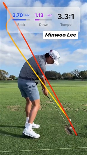 @minwoo27lee Iron Striking. Made with shashot app @shashot.official#golfswing #골프스윙 #ゴルフスイング